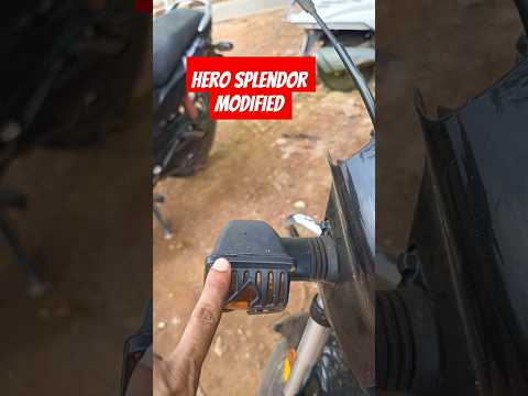 Hero Splendor Modified #shorts #ytshorts #youtubeshorts #trending #shortsfeed #splendormodified #yt