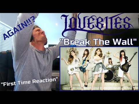 Lovebites - Break The Wall "FIRST TIME REACTION" | MarbenTheSaffa Reacts