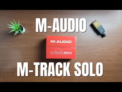 M-Audio - M-Track Solo The Budget Audio Interface.