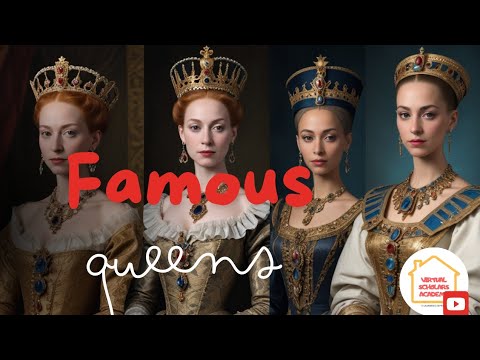 Meet the Famous Queens in History! 👑 | Fun History for Kids #FamousQueens