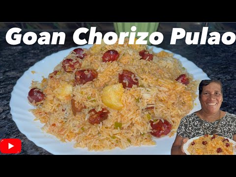 Goan Chorizo Pulao…. #goanvlogger #goan #recipes #lovecooking #food #goanfood #chorizo #pulao