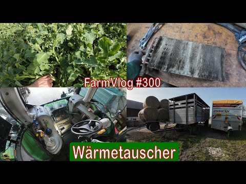 Farmvlog #300: Wärmetauscher beim Agrotron 6160 reinigen | mobiler Schafstall