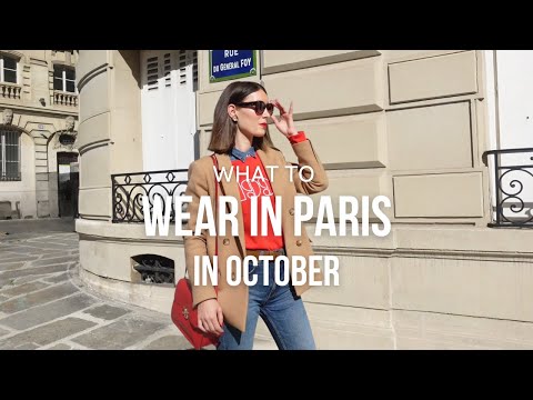 WHAT TO WEAR IN PARIS IN OCTOBER 2023 - Fall Parisian style