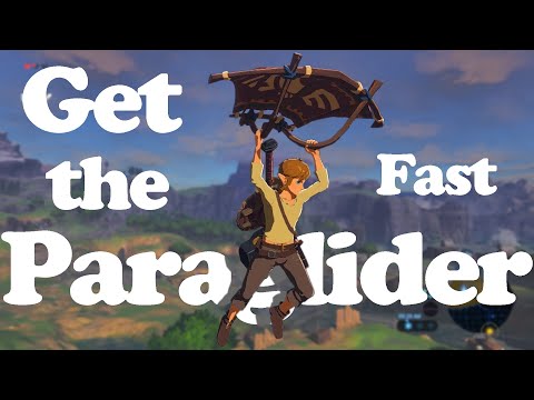 How to get the Paraglider and get past The Great Plateau (fast)