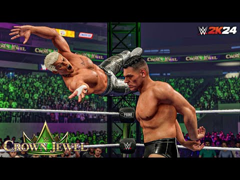 Cody Rhodes vs. Gunther | Men's Crown Jewel Champion | Crown Jewel '24