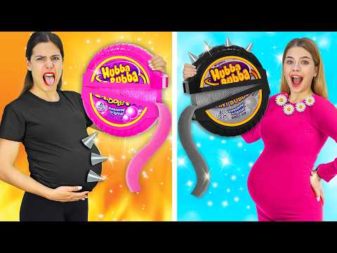 Good Pregnant and Bad Pregnant in Jail! Genius Pregnancy Hacks and Hilarious Moments by Crafty Hype