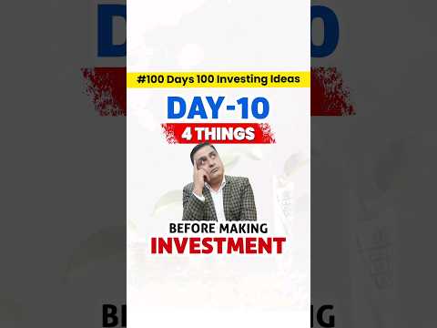 4 Things Should Know Before Making Investment |100-Day Investment Idea with Pankaj Dhingra