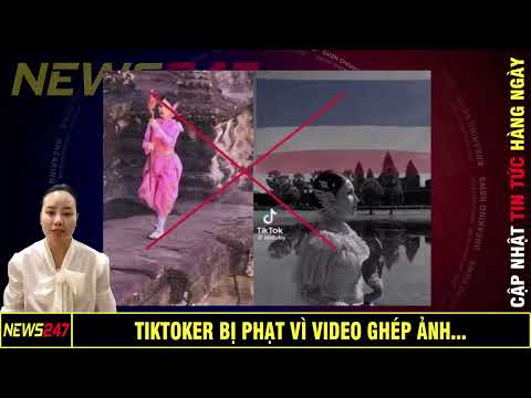 Tiktoker Bị Phạt Vì Video Ghép Ảnh Vua Thái Lan Ở Angkor Wat