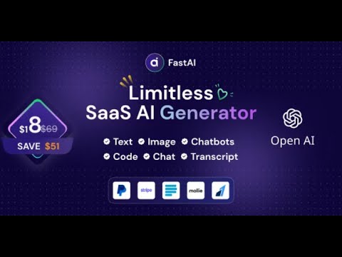 Ultimate FastAi Installation Guide | SaaS AI Content, Voice, Text, Image, Chat & Code Generator