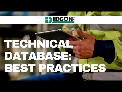 Technical Database Series: Best Practices for the Technical Database