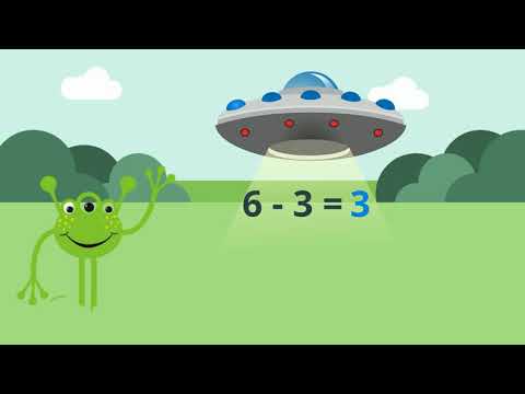 Subtract within 20 | Alien Fluency Practice | 2nd Grade Math | eSpark Instructional Video