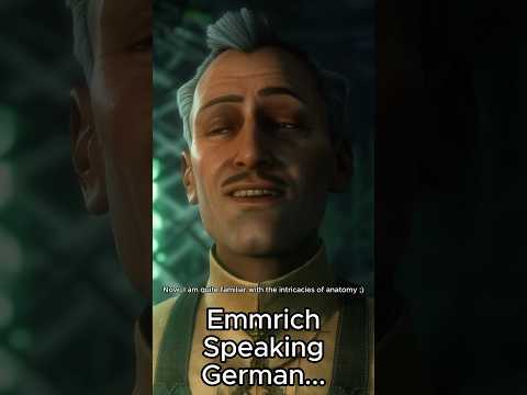 Emmrich Speaking German is Next Level | Dragon Age #emmrichvolkarin #dragonagetheveilguard