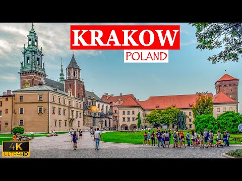 Krakow Walking Tour 🇵🇱 DISCOVER the STUNNING Krakow's Wawel Castle | 4k Video