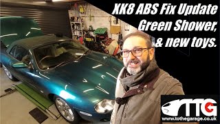 Jaguar ABS fix, Green Shower pre-fix, and new toys.