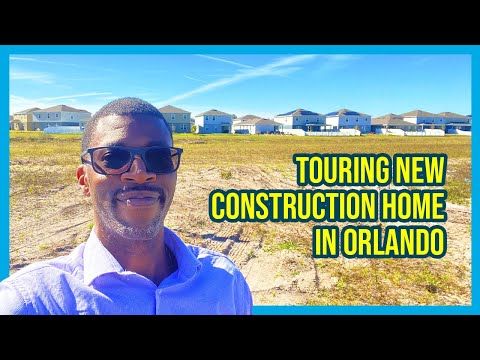 Tour This New Construction Model Home In Boggy Creek Orlando Florida