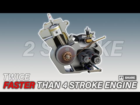 TWICE FASTER THAN COMMON ENGINE | 2 STROKE ENGINE