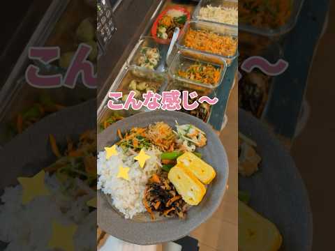 【作り置き】自宅朝食ビュッフェ #buffet #猫 #shorts