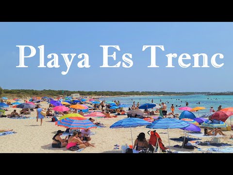 ES TRENC MALLORCA | Spain | Beach Walk | Playa Es Trenc | August 2021