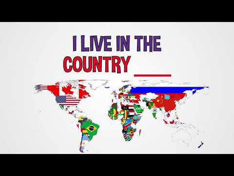 Where Do You Live? Continent, Country, State, & City Song - Mark D. Pencil and Friends