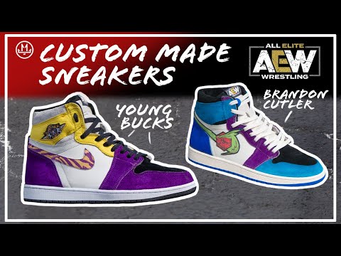 Hand Making Nike Air Jordan’s | AEW Edition