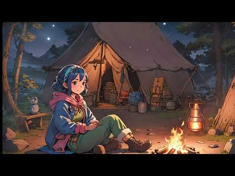 Study & Relaxation Music | Background Music | Chill Out by the Campfire with Lofi Jazz