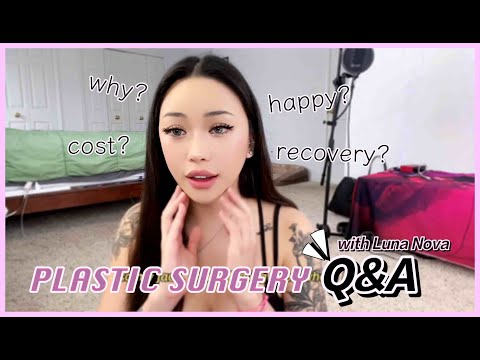 Why I got plastic surgery│1 year post-op!│ PLASTIC SURGERY Q&A with Luna Nova♡