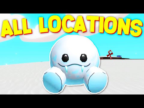 How To FIND ALL SNOW PEEP LOCATIONS in SLAP BATTLES! ROBLOX