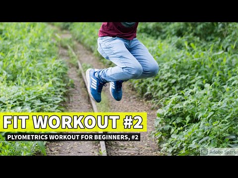 Plyometric Workout For Beginners To Improve Cardio Respiratory & Muscular Endurance, Part 2