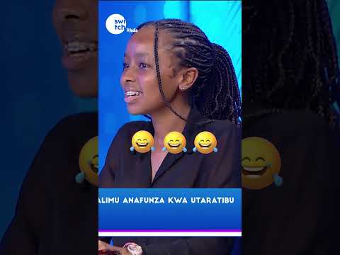 Kanusha Mwalimu...😂😂 #QuizShow