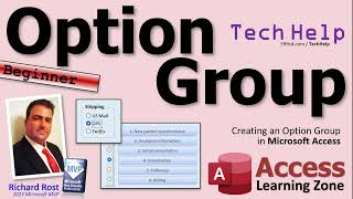 Using Option Groups in Microsoft Access: Procedure Tracking