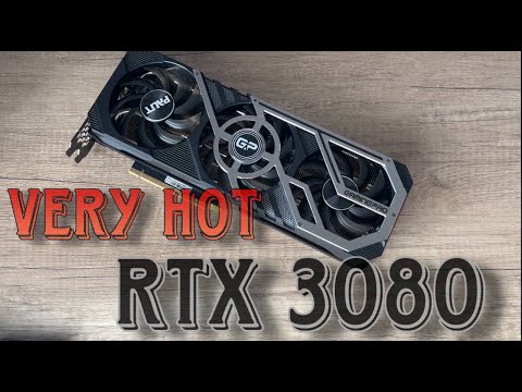 Very hot RTX 3080 Gaming Pro from Palit. How to change thermal paste on a video card?