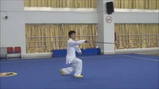 IWUF New Chen Style TJJ Compulsory Routine 陈式太极剑新规定套路