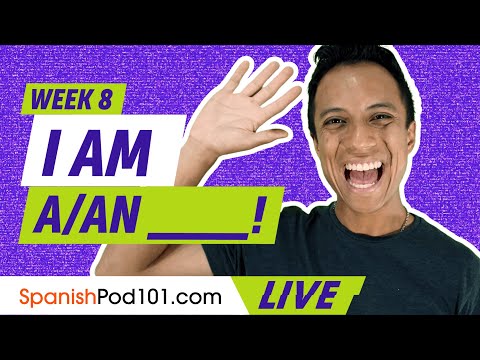 Talking about your job in Spanish | Learn Spanish Vocabulary (Week 8)