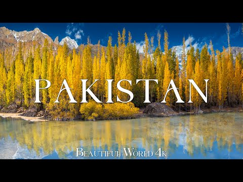 Pakistan 4K - Majestic Autumn Scenery Along the Famous Indus River - 4K UHD