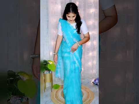 How to make perfect hip pleats | Saree draping #sareedrapping #sareewearing #ytshorts #shorts