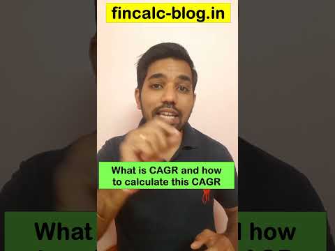 What is CAGR rate in Mutual Fund