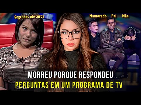 ELA F0I M0RT4 POR CONTAR SEGREDOS EM UM PROGRAMA DE TV #casoscriminais