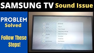 Samsung TV | How To Check And Fix Sound Problem In Samsung Smart TV |  No Audio Problem Solved