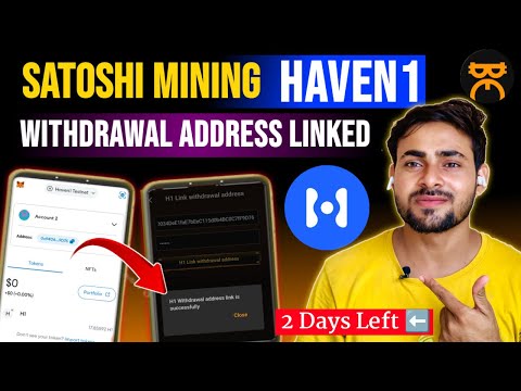 Haven1 Airdrop Withdrawal Satoshi Mining App || Haven1 Testnet AirDrop Wallet Submission || Haven1