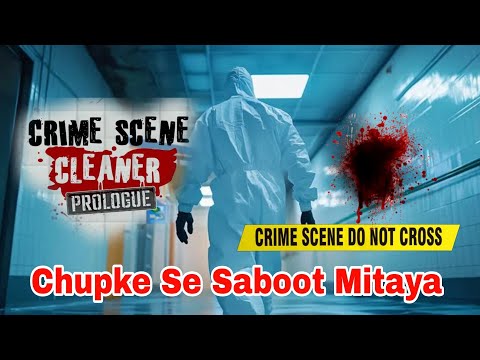 SABOOT MITANA HAMAR KAAM HE || CRIME SCENE CLEANER