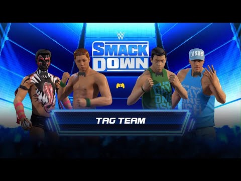 WWE 2K22 AWA friday Night Smackdown: Harry & Frazer vs The Legends