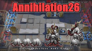 【アークナイツ大陸版】殲滅作戦26 ヴィクトリア 燃える市街地（Annihilation26）