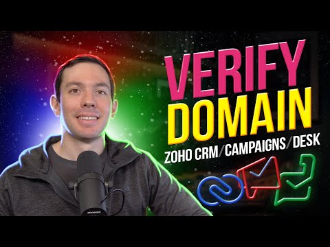 How to verify your domain on Zoho CRM, Campaigns and Desk (SPF, DKIM)