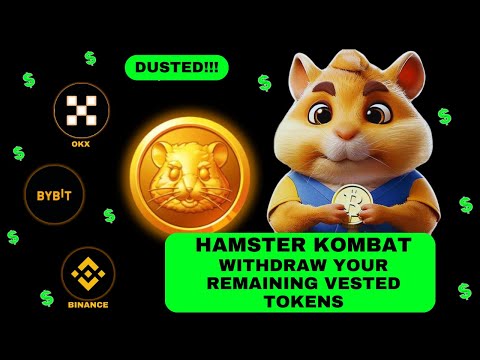 WITHDRAW YOUR REMAINING VESTED HAMSTER KOMBAT TOKENS FROM THE APP to WALLET.