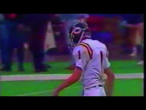 Wade Richey splits the uprights twice on kickoffs (Carencro HS, 1992)