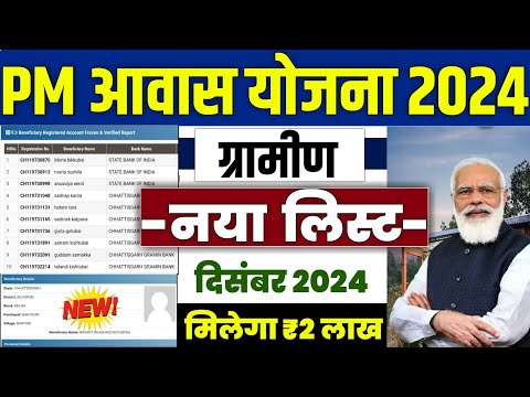 🏠 प्रधानमंत्री आवास योजना ग्रामीण 2024 -2025 | pradhan mantri awas yojana 2024 | pm awas yojana 2025