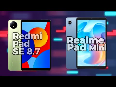 Redmi Pad SE 8.7 vs Realme Pad Mini 8.7 comparison