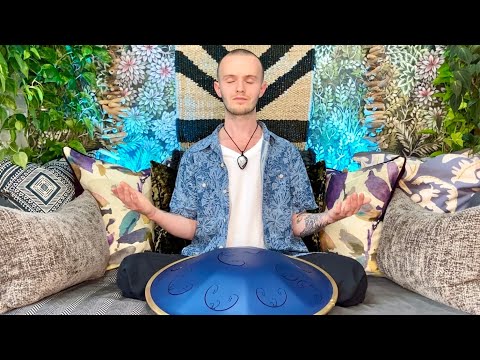 Chill Out Moon Meditation - Detoxify Stress & Sadness - Uplifting Relaxation Ambient RAV Music 432Hz