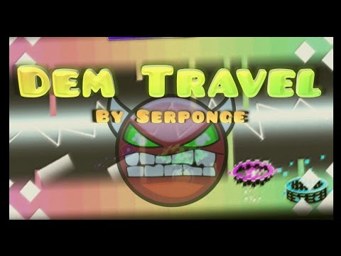 Geometry Dash - EPIC DEMON: Dem(on) Travel By Serponge (3 Coins!)