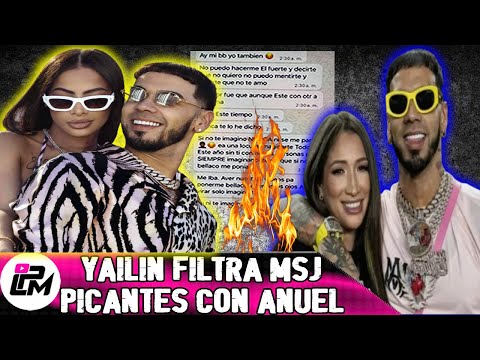 Yailin filtra mensajes comprometedores con Anuel aa